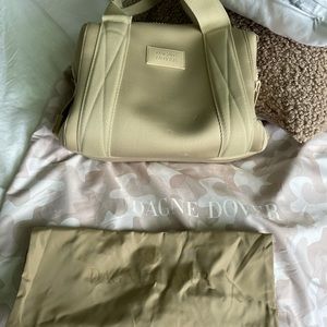NWT Dagne Dover Small Almond Latte Bag